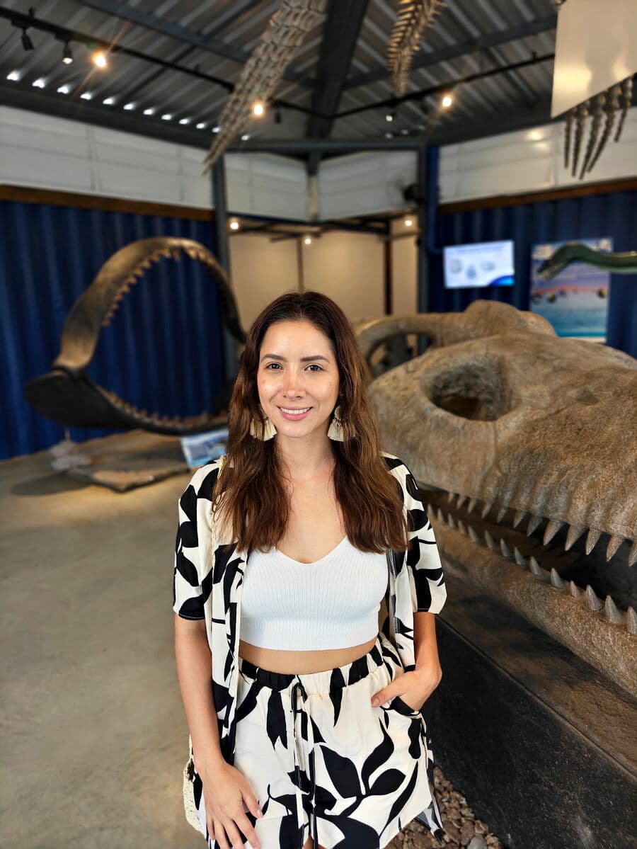 Daniela Correa sonriendo